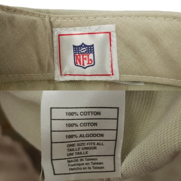 NFL Los Angeles Chargers Football Adjustable Strapback Cap Baseball Hat Khaki - Picture 8 of 13